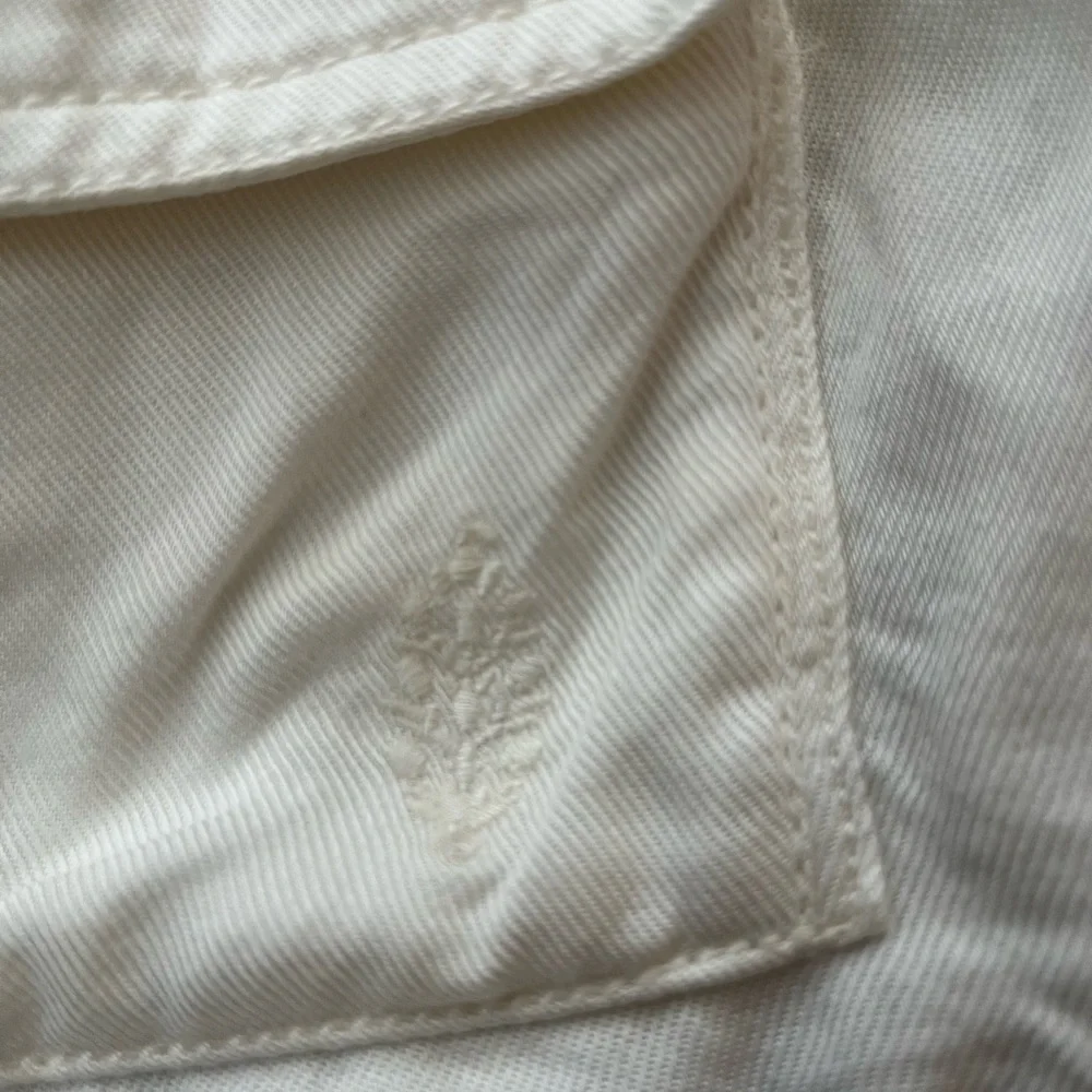 Womens Free People Movement cream utility functional oversized 2 way zip vest XS